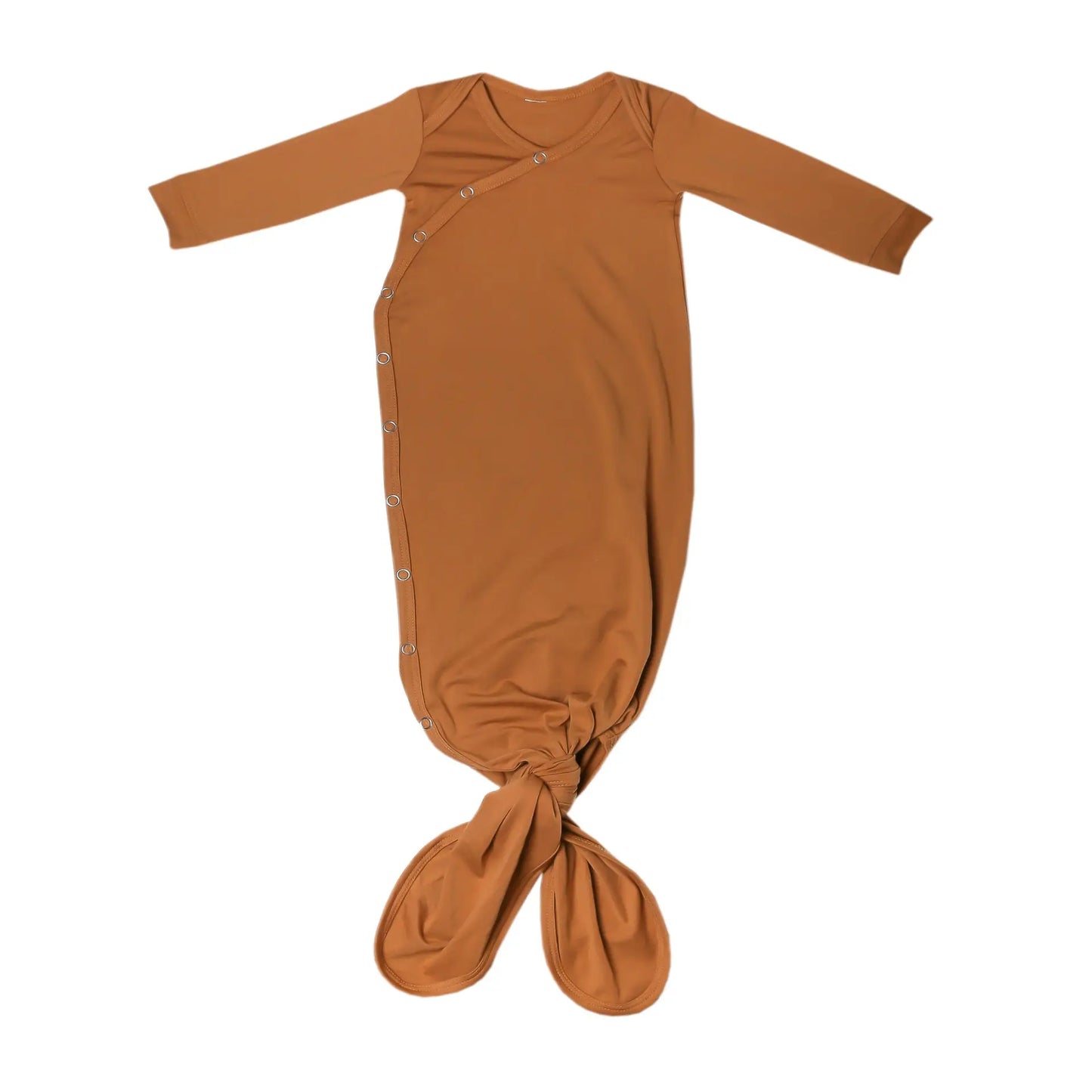 Copper Pearl Newborn Knotted Gown