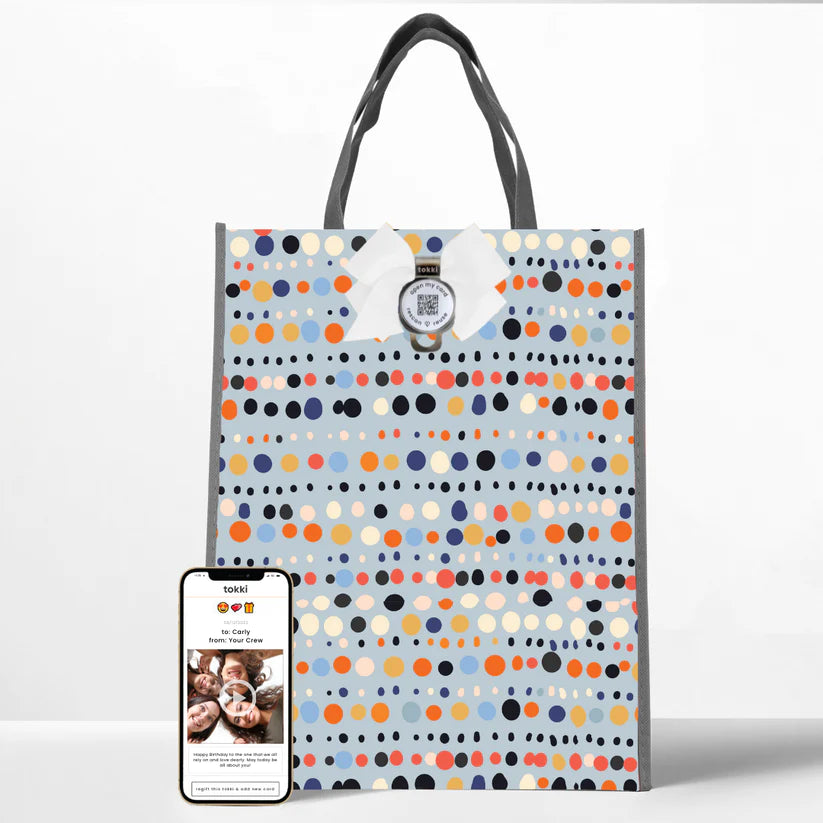 Large Tokki QR Code + Gift Bag