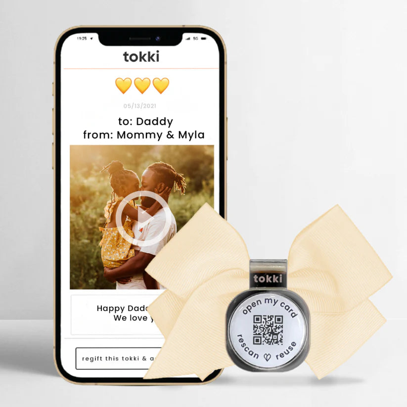 Tokki QR Card + Bow