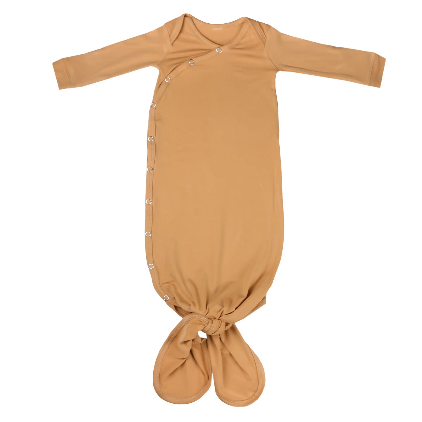 Copper Pearl Newborn Knotted Gown
