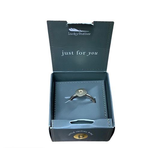 Gold Ring Initials D