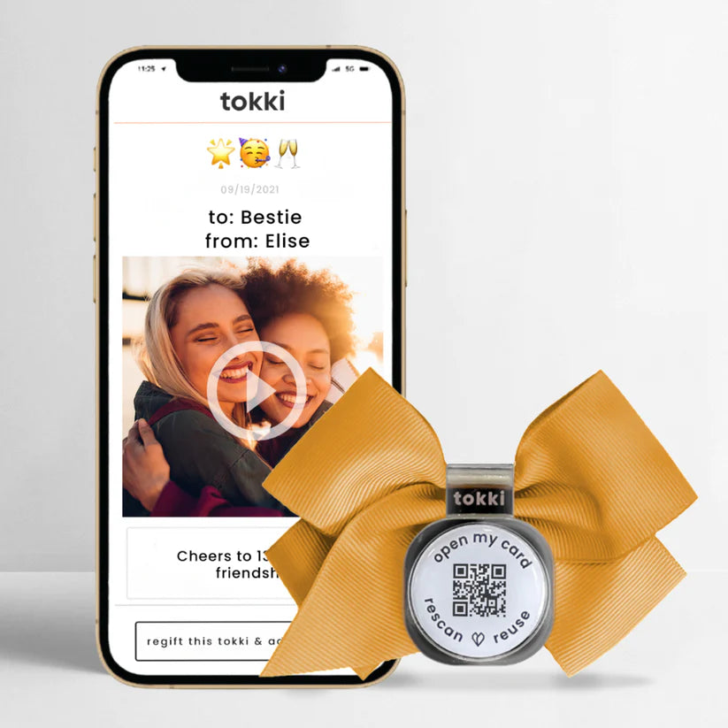 Tokki QR Card + Bow