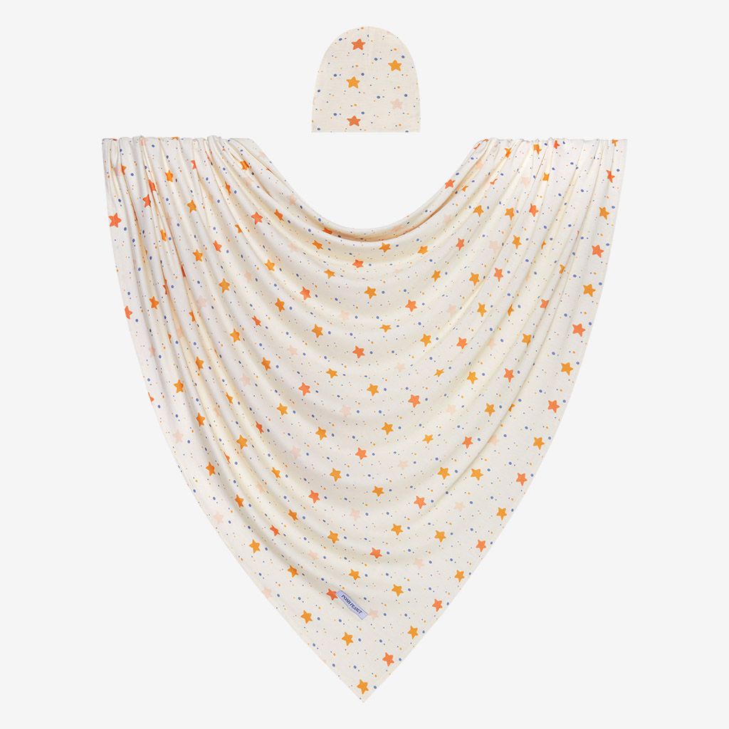 Jetson Swaddle and Beanie Set