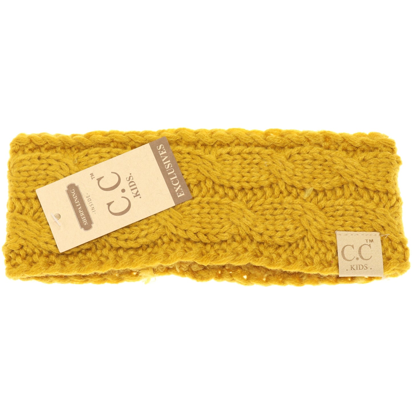 Kids CC Sherpa Lined Headwrap