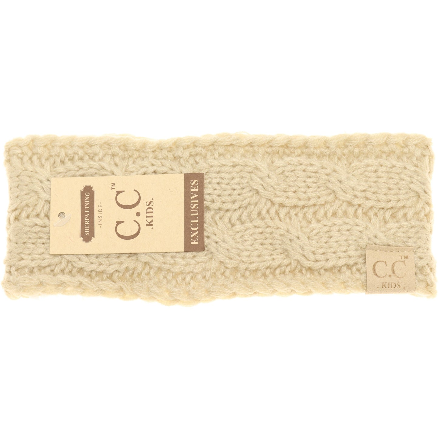 Kids CC Sherpa Lined Headwrap
