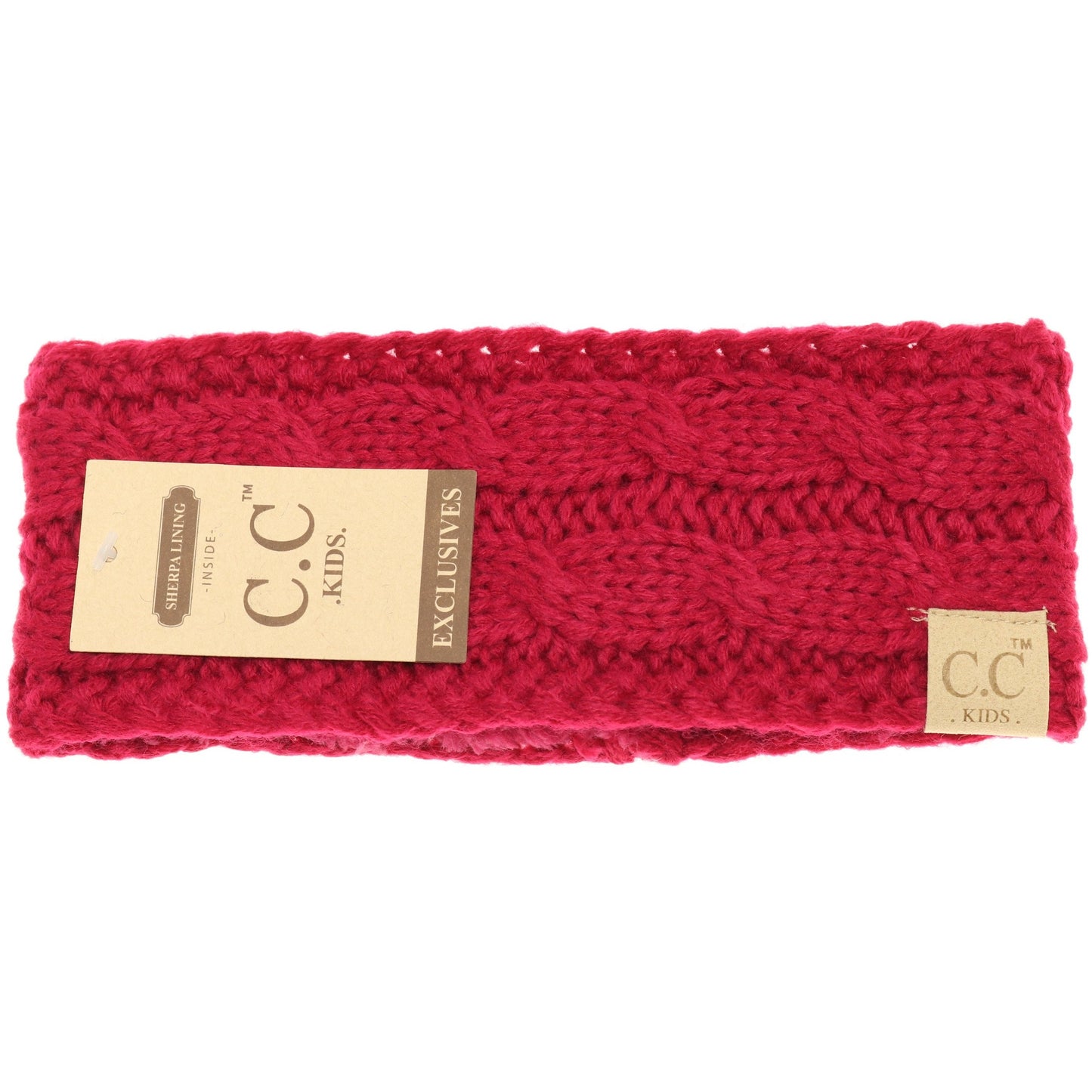 Kids CC Sherpa Lined Headwrap
