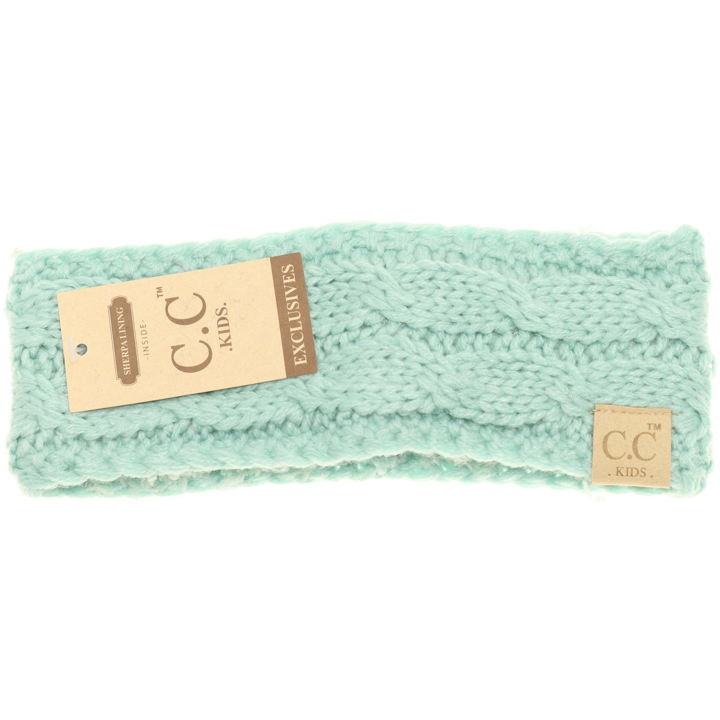Kids CC Sherpa Lined Headwrap