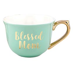 Blessed Mom Tea Cup