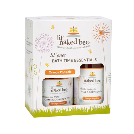 Lil' Naked Bee Bath Time Essentials