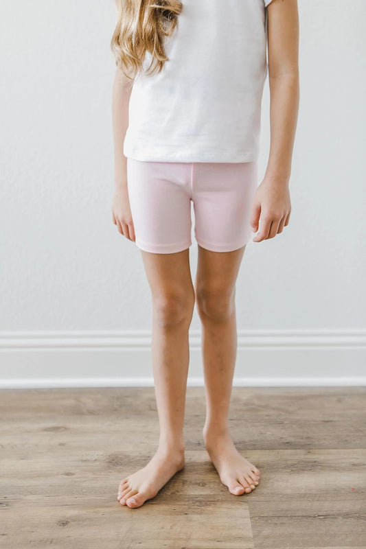 Light Pink Twirl Shorts