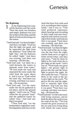 NIV Boys' Backpack Bible
