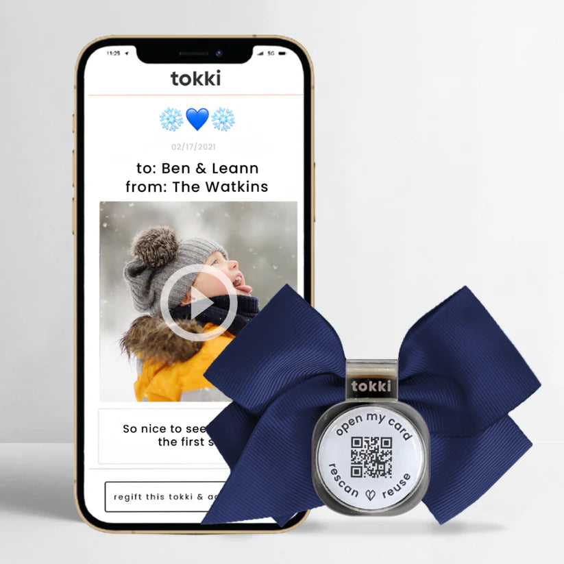 Tokki QR Card + Bow
