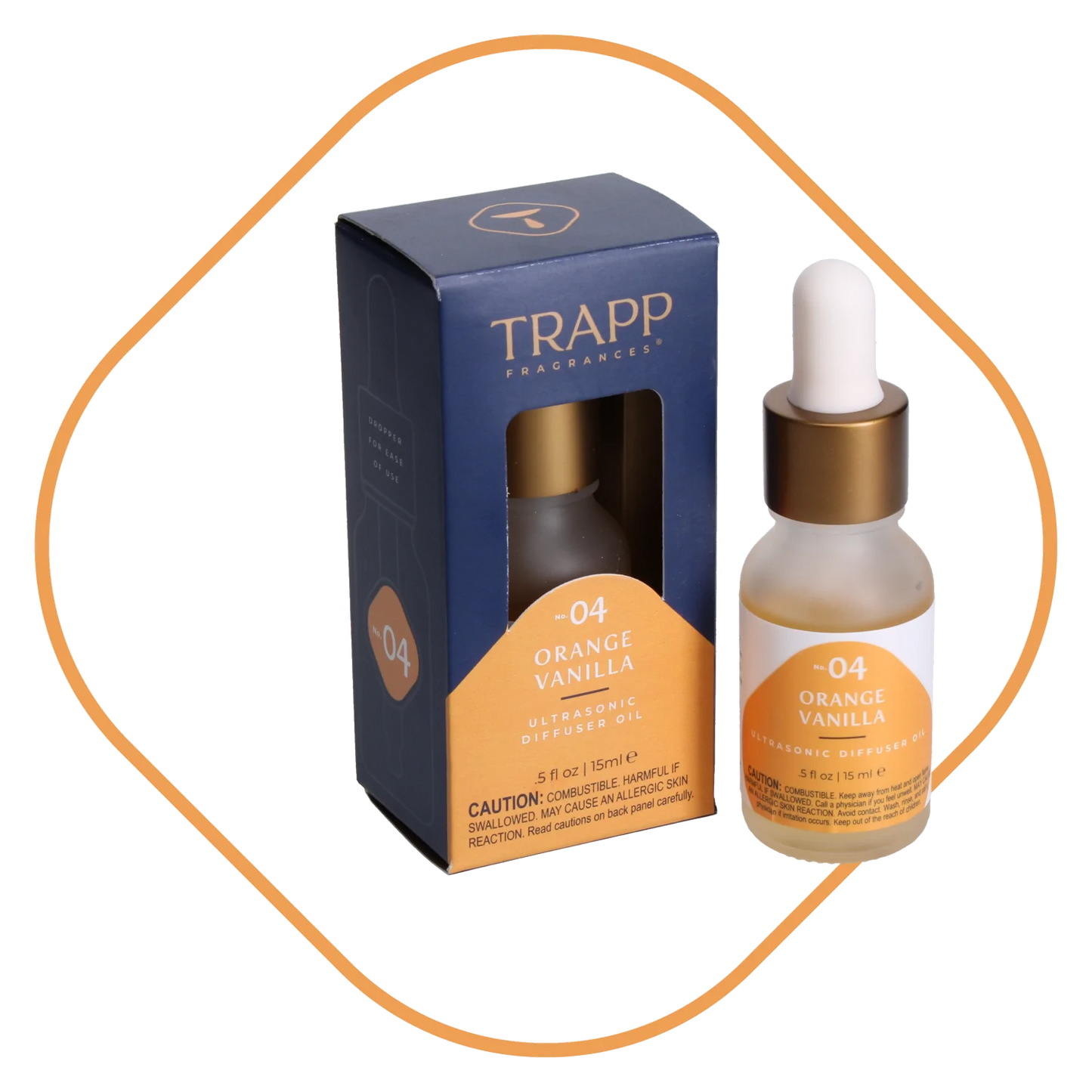 No. 04 Orange Vanilla 0.5 oz. Ultrasonic Diffuser Oil