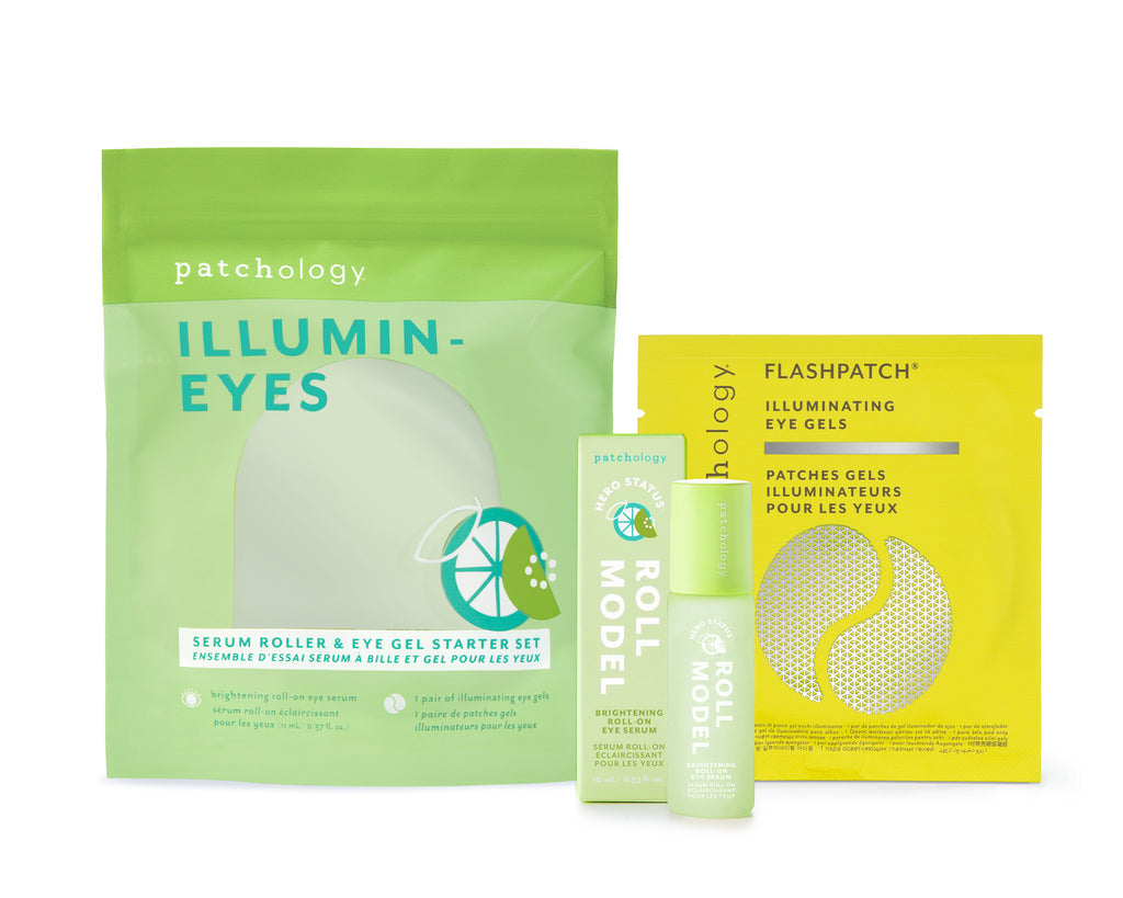 Hero Status Roll Model Brightening Roll On Eye Serum Kit