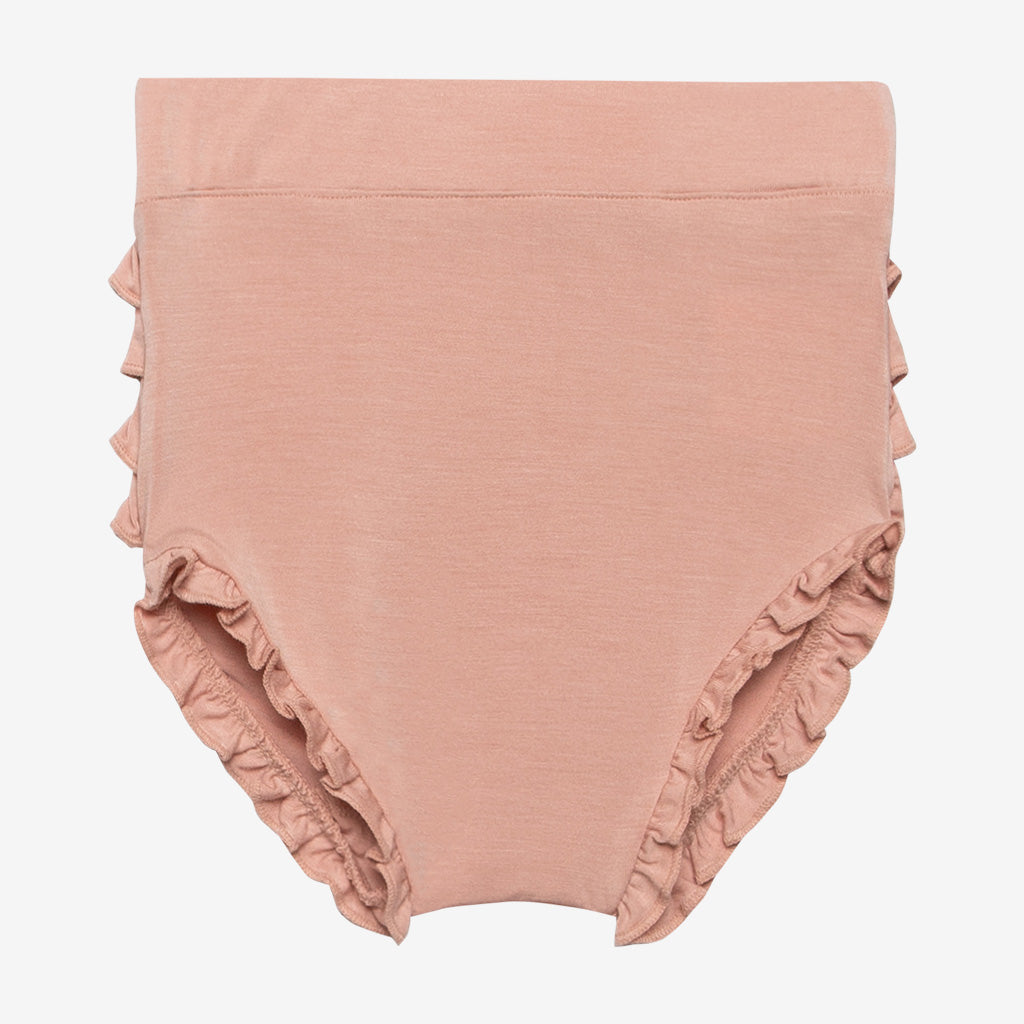 Posh Peanut Long Sleeve Basic Peplum Top & Bloomer Set-Carmen