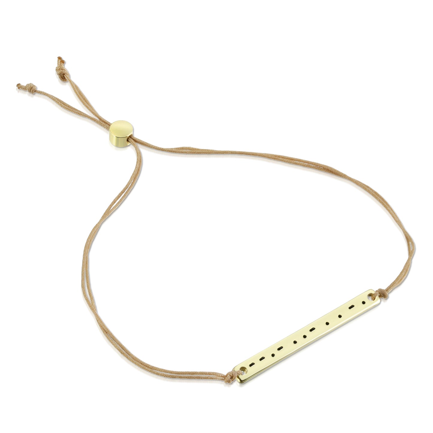 Queen Morse Code Bracelet