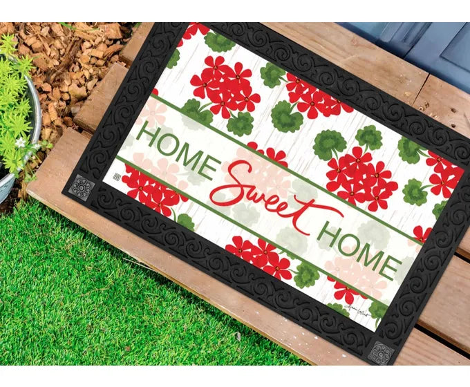 Red Geraniums MatMate