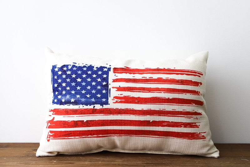 American Flag Pillow