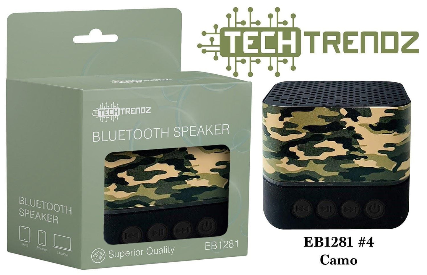 Camo bluetooth speaker