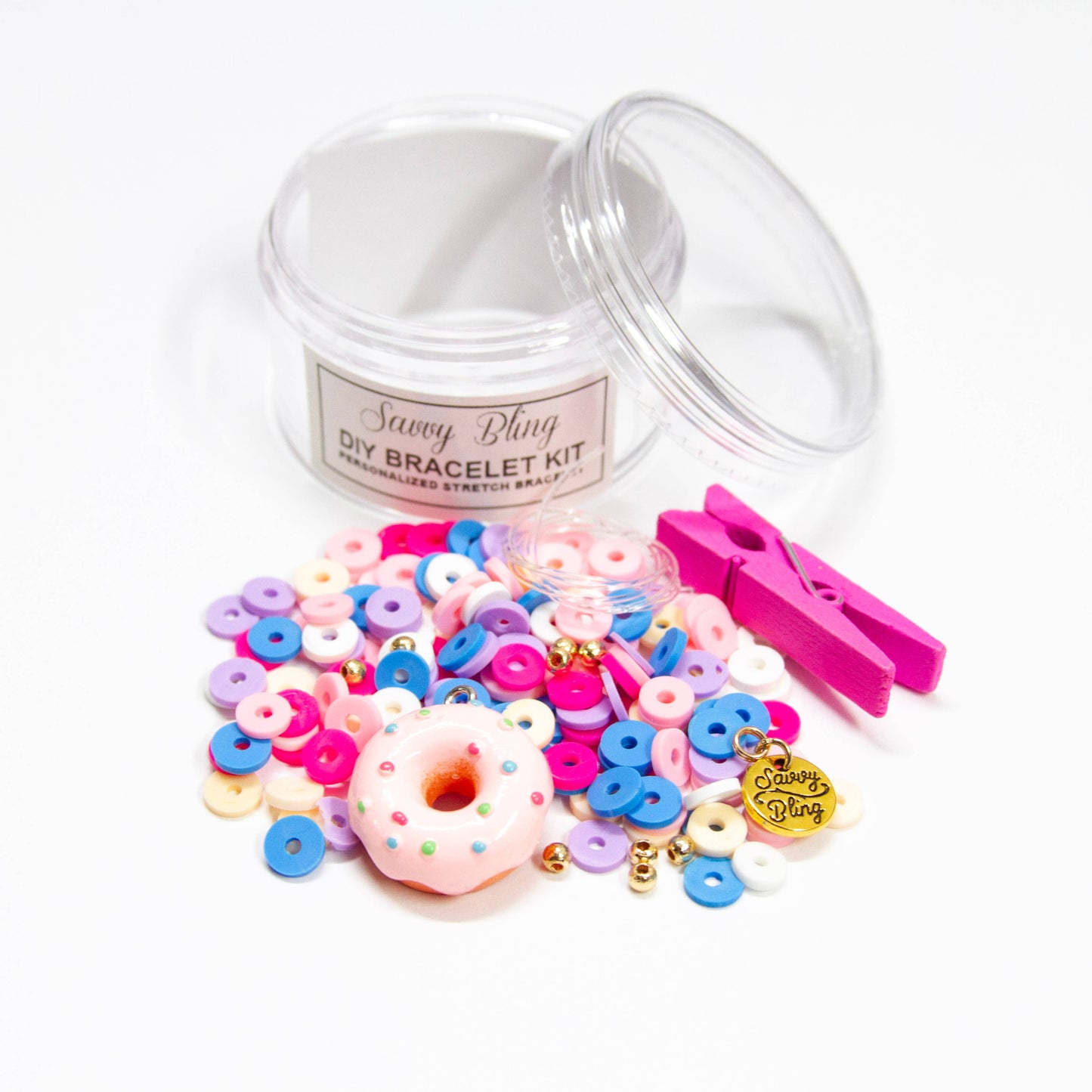 Kids DIY Bracelet Kit-Donut