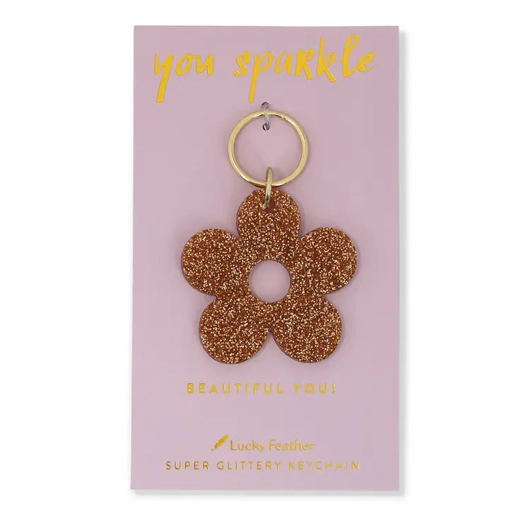 flower keychain