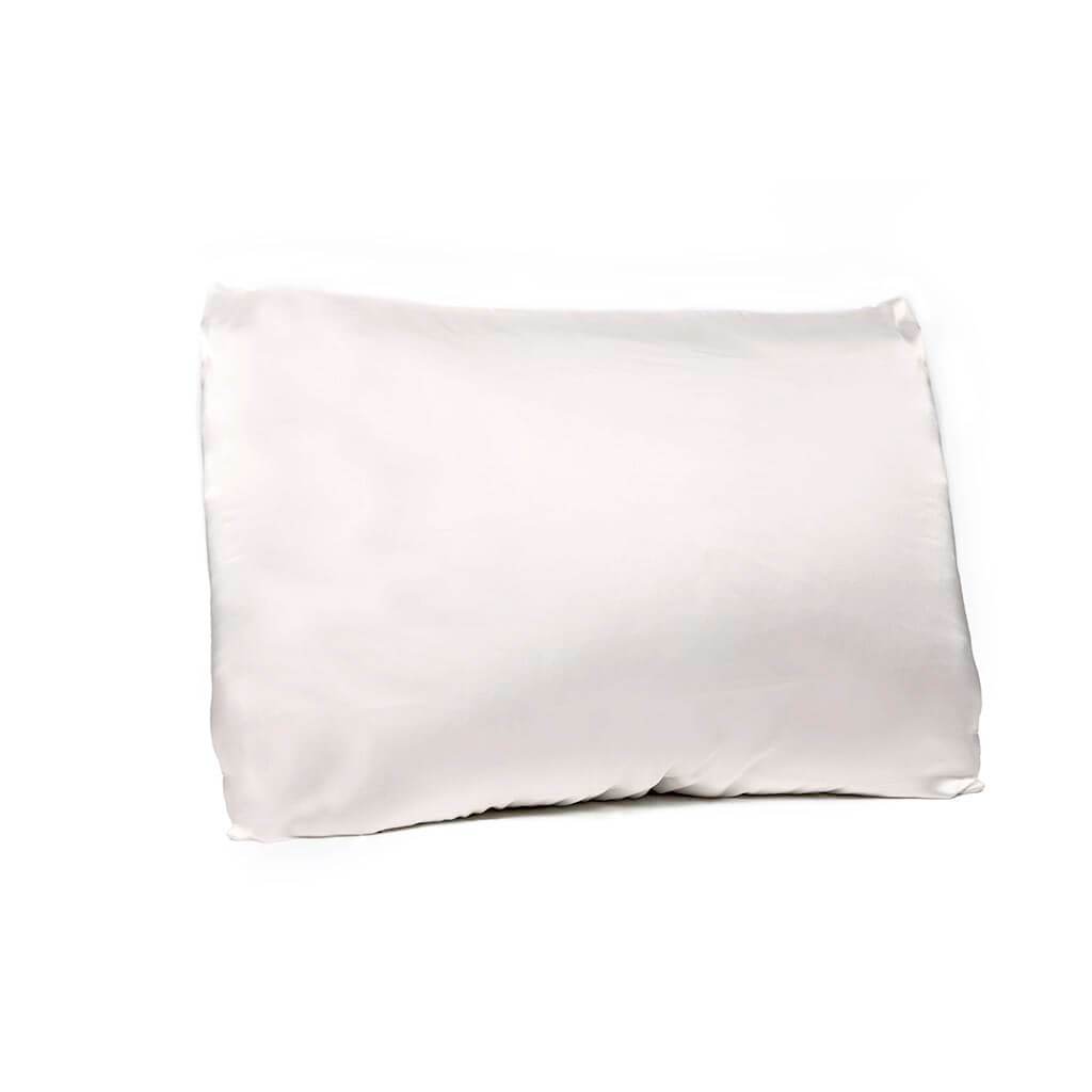 Silky Pillowcase with Envelope Closure, Standard, Ivory