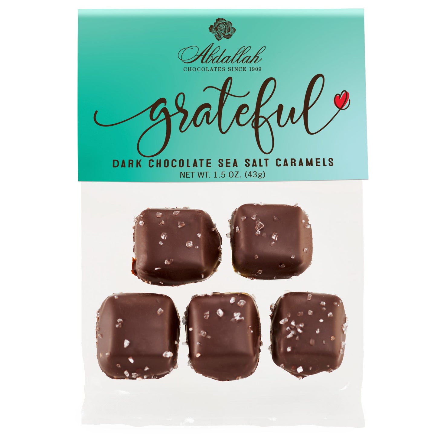 dark chocolate sea salt caramels