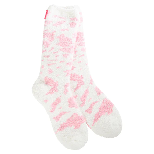 Adult Cozy Socks Tiger Print