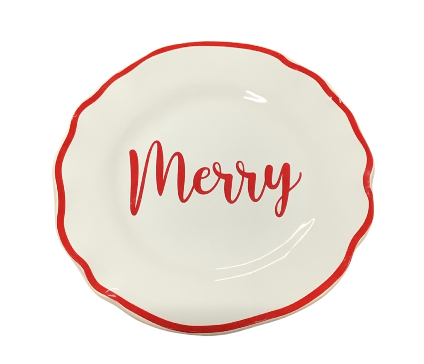 Merry Script Plate