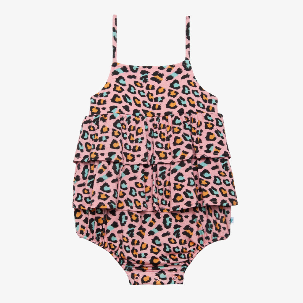 bubble romper cheetha