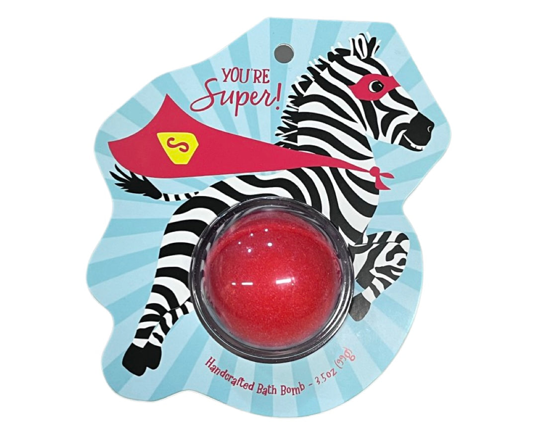 Zebra Bath Bomb
