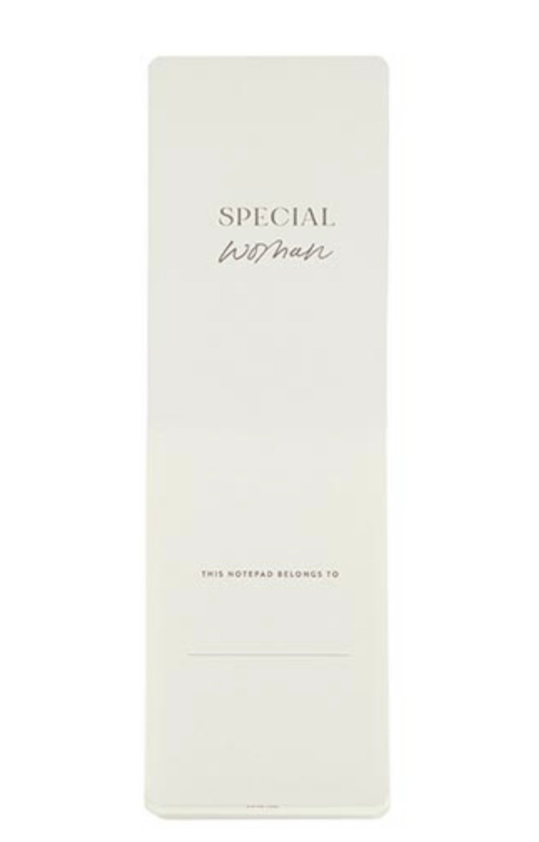 Special Woman Notepad