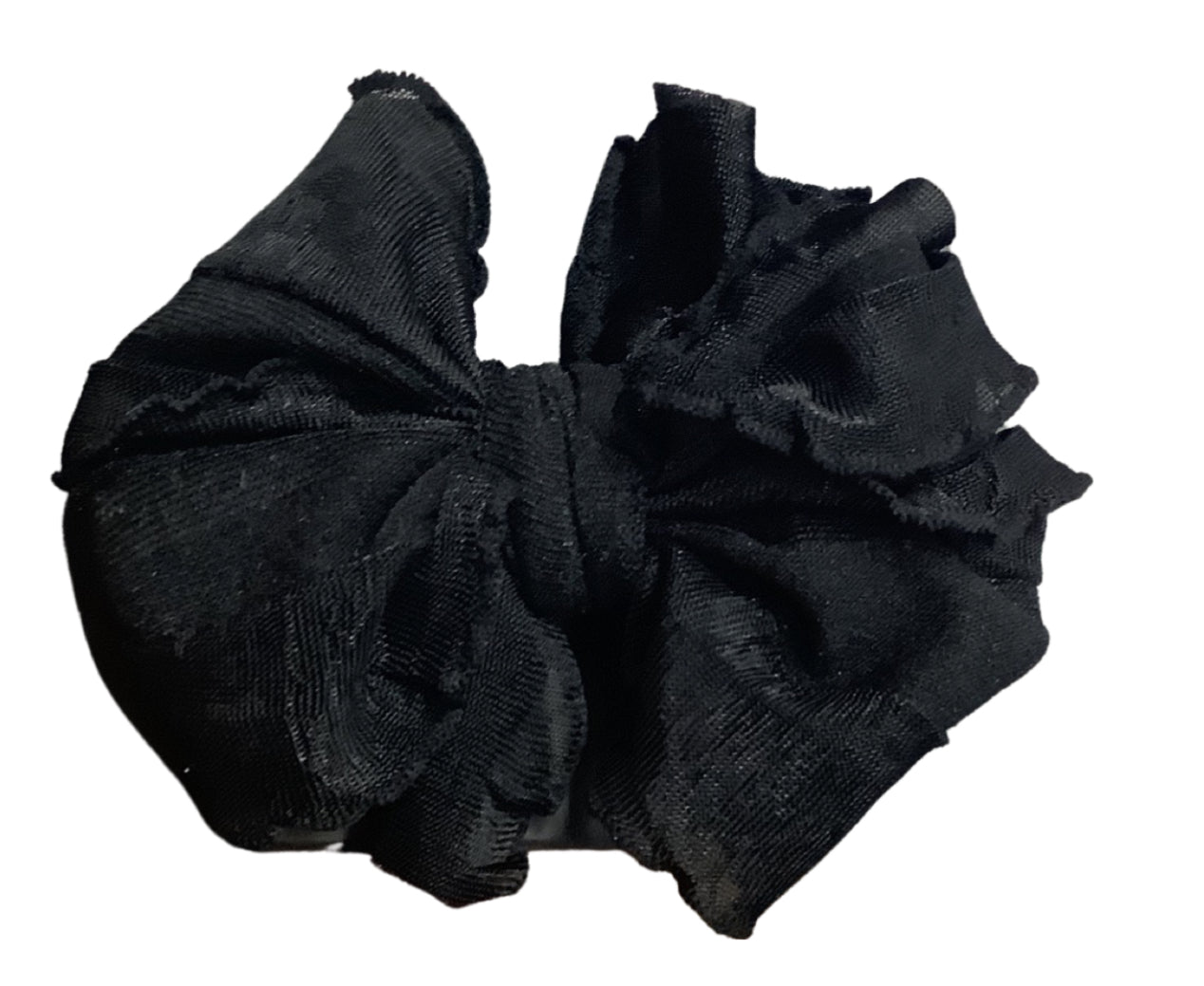 Ruffled 4" Bow on Clip