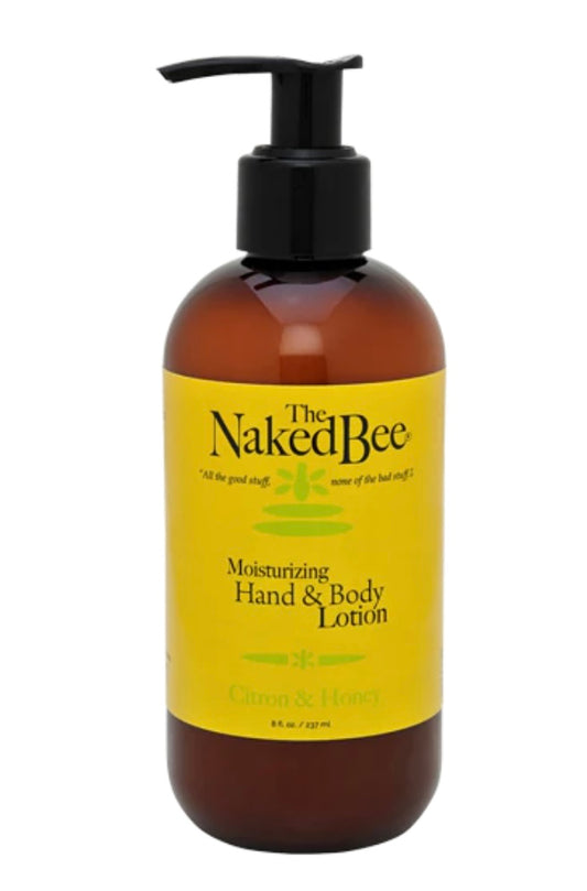 Naked Bee Citron & Honey Hand & Body Lotion 8oz