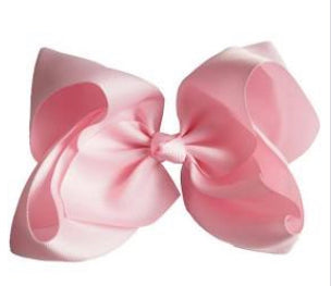 Light Pink 8" Hair Bow