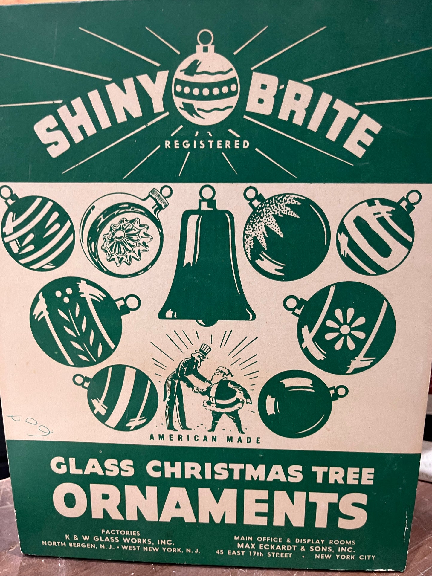 Vintage christmas ornaments