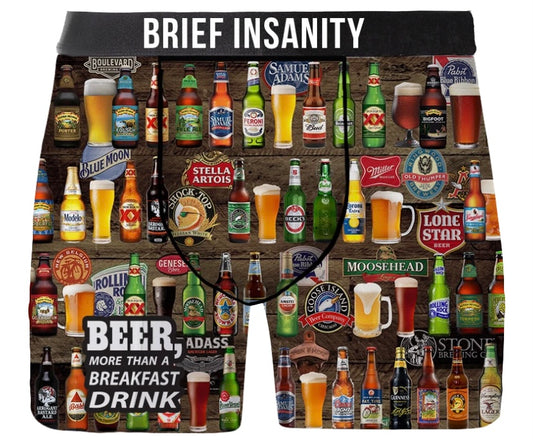 beer for breakfast underwear