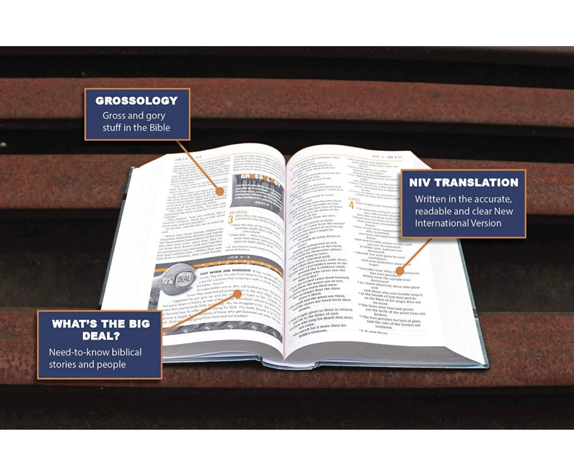 NIV Boys' Bible- Brown Camo