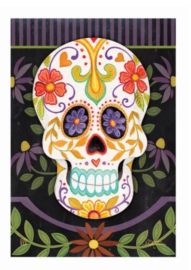 Sugar Skulls Garden Flag