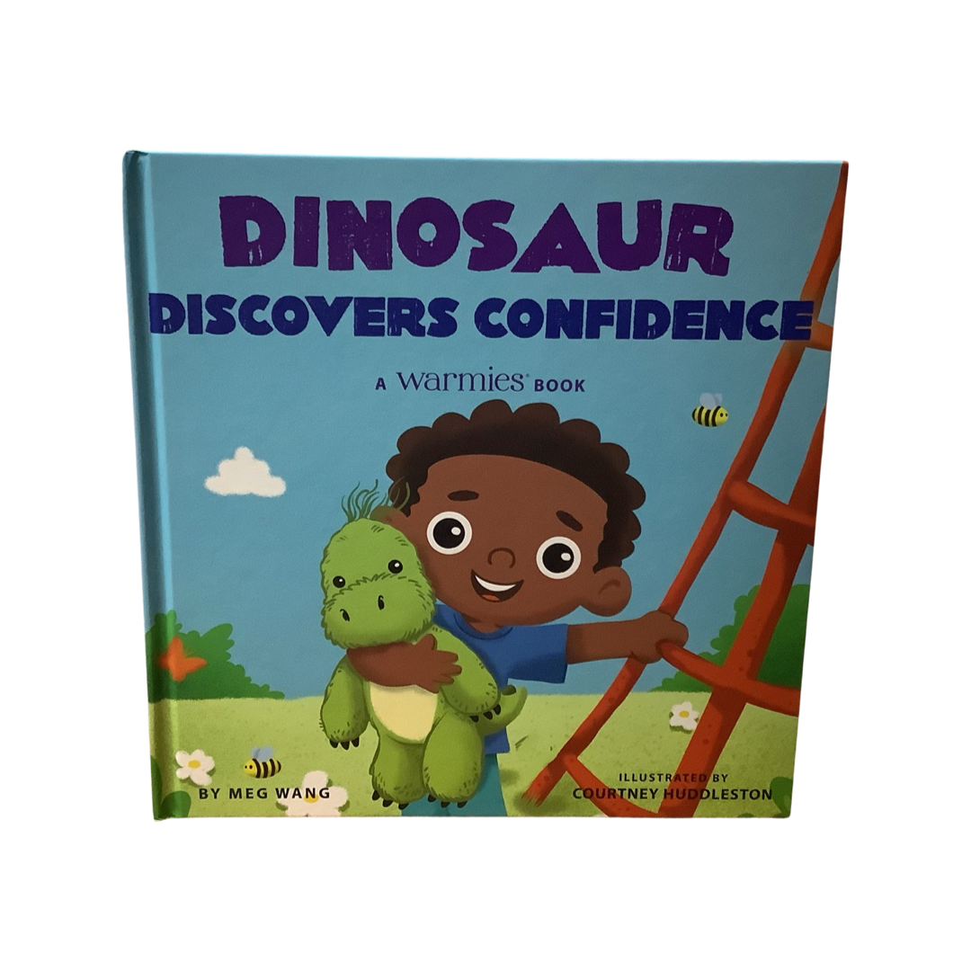 Warmies Dinosaur Discovers Confidence Book