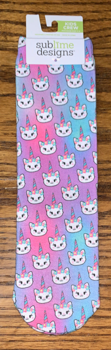 Cat Unicorn Socks