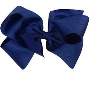 Royal Blue 8" Hair Bow