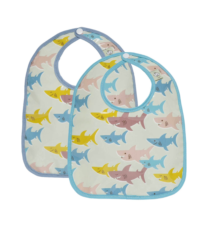 Mini Bib Gift Set Smiley Shark
