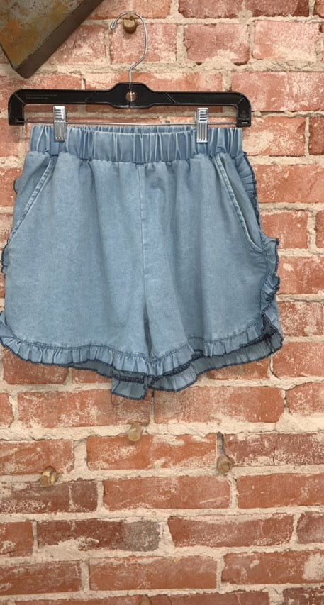 Ruffle Shorts
