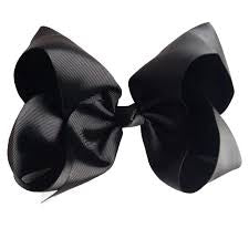 Black 8" Hair Bow