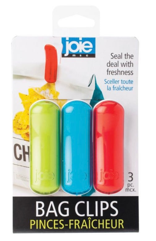 bag clip set of three