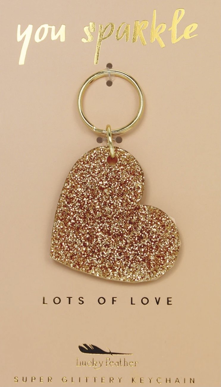 heart keychain