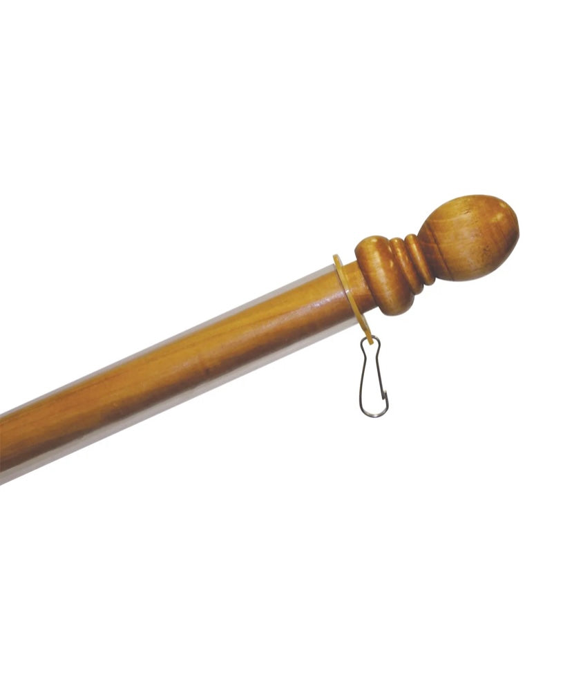 Wooden Flag Pole