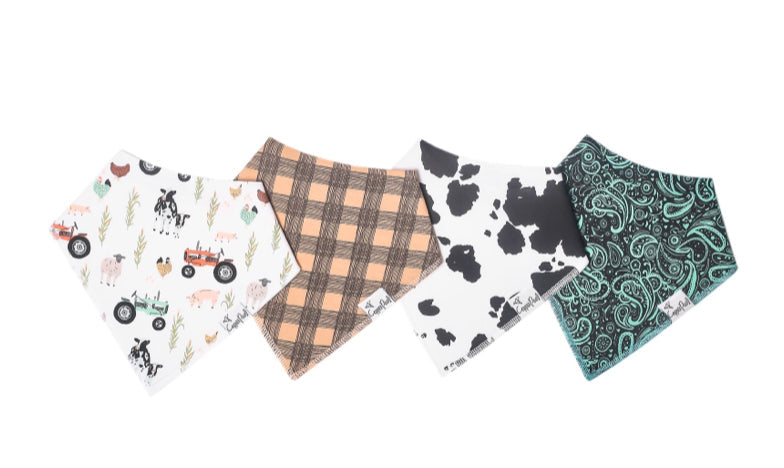 bandana bib set