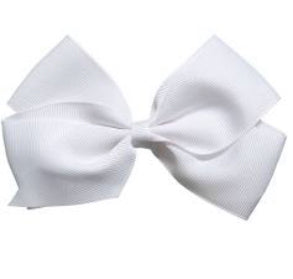 White Bow 2"